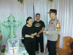 Wujud Empati dan Solidaritas, Wakapolres Kotamobagu Sambangi Personel yang Berduka