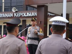Kapolres Kotamobagu AKBP Irwanto Pimpin Korps Raport Akhir Tahun, Tekankan Integritas dan Tanggung Jawab Personel