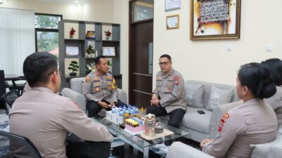 Pastikan Operasi Lilin Samrat 2025 Berjalan Optimal, Polres Kotamobagu Terima Pengawasan Itwasda Polda Sulut