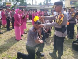 Kapolres Kotamobagu Pimpin Korps Raport 2026, Personel Polsek Lolayan Naik Pangkat dan Raih Penghargaan