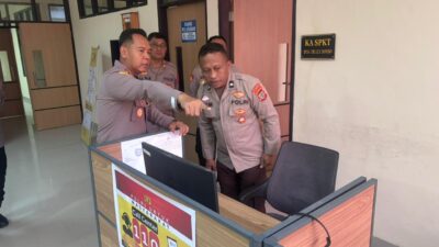 Awali Tahun 2026, Kapolres Kotamobagu Cek Kesiapan Call Center 110 dan Layanan SPKT