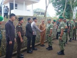 Pangdam XIII/Merdeka Kunjungi Yon TP 868/BS, Kapolres dan Forkopimda Kotamobagu Tegaskan Soliditas TNI–Polri