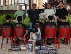 Tim Resmob Polres Kotamobagu Bongkar Pencurian Warung di Tanoyan Utara, Lima Terduga Pelaku Diamankan