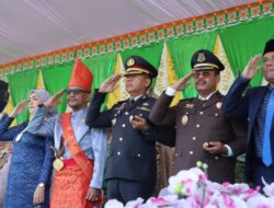 Hadiri Upacara HUT ke-116 Kotamobagu, Kapolres Tegaskan Komitmen Jaga Kamtibmas dan Harapan Daerah Makin Maju