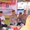 Lewat SaBarMas, Kapolres Kotamobagu Ngopi Pagi dan Serap Aspirasi Warga Gogagoman