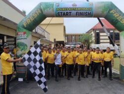 Kapolres Kotamobagu Turun Langsung Ikuti Tes Kesamaptaan, Bangun Fisik Prima dan Soliditas Personel