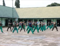 Tingkatkan Kesiapsiagaan Prajurit, Kodim 1303/Bolmong Intensifkan Latihan Pencak Silat Militer