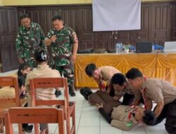 Kadet KKRI Bolmong Antusias Ikuti Pelatihan P3K, Dibimbing Langsung Tim Rumkitban Kotamobagu