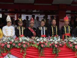 Di Bawah Komando Gubernur Yulius Selvanus, Wali Kota Weny Gaib Hadiri Upacara 80 Tahun Peristiwa Merah Putih di Manado