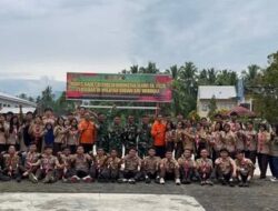 Penutupan Persami KKRI Triwulan I Kodim 1303/BM, 50 Kadet Resmi Dikukuhkan Jadi Generasi Berkarakter