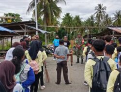 Karya Bakti di Pasar Sangkub, Wujud Nyata Kemanunggalan TNI dan Rakyat