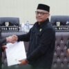 Wali Kota Kotamobagu Hadiri Paripurna DPRD, Propemperda 2026 Resmi Ditetapkan