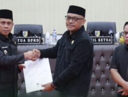 Wali Kota Kotamobagu Hadiri Paripurna DPRD, Propemperda 2026 Resmi Ditetapkan
