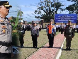 Wakapolres Kotamobagu Pimpin Apel Operasi Keselamatan Samrat 2026, Tekankan Pendekatan Humanis Jelang Ramadhan