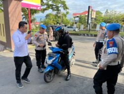 Wakapolres Kotamobagu Pimpin Ops Gaktibplin, Tingkatkan Disiplin dan Profesionalitas Personel