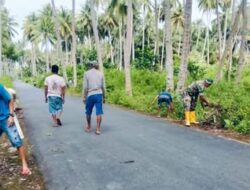 Babinsa Sertu Ismail Pimpin Kerja Bakti di Binjaita Satu, Warga Bersatu Wujudkan Lingkungan ASRI