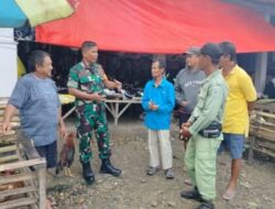 Humanis di Tengah Keramaian, Babinsa Dumoga Ajak Pedagang Pasar Ibolian Peduli Kebersihan dan Kesehatan