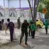 TNI, Persit dan Pelajar Bersatu Bersihkan Kota: Karya Bakti Indonesia ASRI Warnai Pagi Kotamobagu