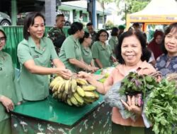 Bazar Ramadhan Kodim 1303/Bolmong Diserbu Warga, Sembako Murah dan UMKM Lokal Jadi Daya Tarik