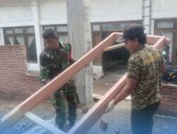 Babinsa Turun Tangan Bangun Gereja di Bumbungon, Wujud Nyata Kemanunggalan TNI dan Rakyat