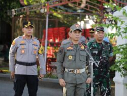 Pengamanan Malam Takbiran Diperketat, Wali Kota Weny Gaib Pimpin Apel Kesiapsiagaan di Kotamobagu
