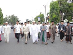 Kapolres Kotamobagu Bersama Forkopimda Salat Idulfitri di Boki Hontinimbang, Momentum Perkuat Silaturahmi dan Persatuan