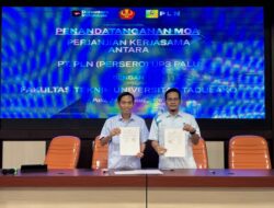 Sinergi Industri–Kampus Menguat, PLN UP3 Palu dan Fakultas Teknik Untad Teken MoA Strategis Inovasi Kelistrikan