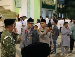 Kapolres Kotamobagu Hadiri Safari Ramadhan Gubernur Sulut di Masjid Agung Baitul Makmur, Pengamanan Berjalan Kondusif