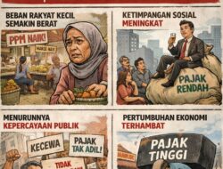 Ketika Pajak Tak Lagi Membela Rakyat: Dampak Sosial dan Ekonomi Kian Terasa
