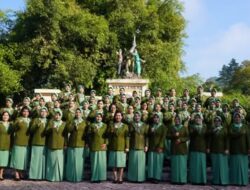 Khidmat dan Sarat Makna, Persit Kodim 1303/Bolmong Ziarah di TMP Kotamobagu Peringati HUT ke-80