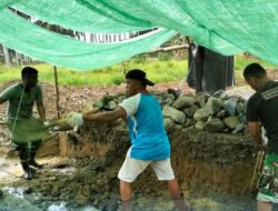 Bangun Harapan dari Desa, TNI Genjot Pembangunan 9 Jembatan di Bolaang Mongondow Raya