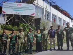 Dandim Bolmong Dampingi Itjen TNI Tinjau Proyek Koperasi Merah Putih di Bolmong Raya